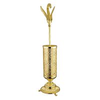 Migliore 26125 Luxor Ершик напольный, стекло/золото купить  в интернет-магазине Сквирел