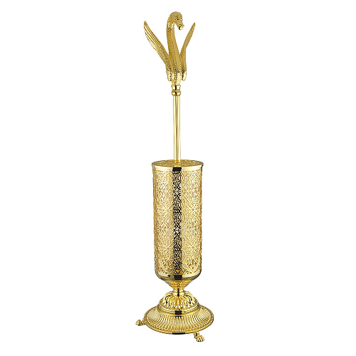 Migliore 26125 Luxor Ершик напольный, стекло/золото купить в интернет-магазине Сквирел