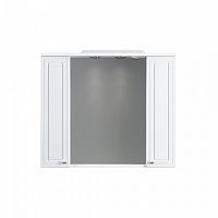 Damixa M41MPX0851WG Palace One Зеркальный шкаф с подсветкой, 85 см, белый