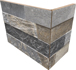 RONDINE CUBICS - 3D J87229_CubicsMulticolorAngEst Угловой элемент купить в интернет-магазине Сквирел