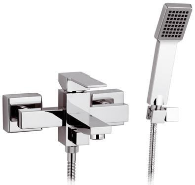 Remer Q02 Qubica Смеситель для ванны, хром Remer Q02 Qubica Смеситель для ванны, хром