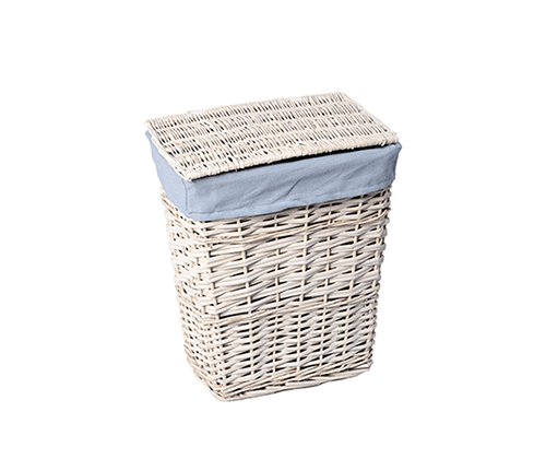WasserKraft Lippe WB-450-S Плетеная корзина для белья с крышкой WasserKraft Lippe WB-450-S Плетеная корзина для белья с крышкой купить в интернет-магазине Сквирел
