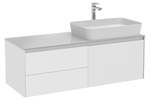 Creavit Flat FA0120.42.MBY+FA120.00+LP060 Тумба с раковиной