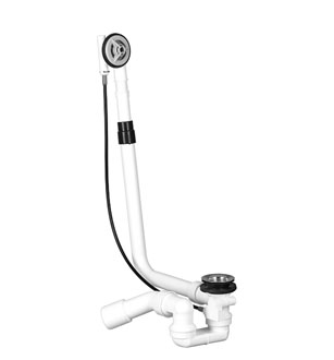 Dornbracht 3522197090 Комплект слив-перелив, белый/хром Dornbracht 3522197090 Комплект слив-перелив, белый/хром