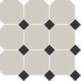 Керамогранит TopCer Field Material 4416OCT14/1C_White/Black 30x30 купить в интернет-магазине Сквирел