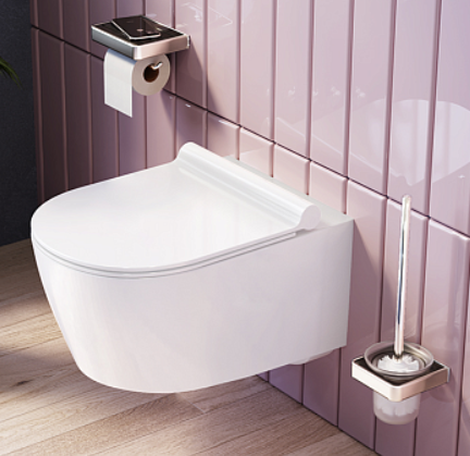 Сет № 1797 DX77C1700SC_Damixa Jupiter Унитаз подвесной с микролифтом, безободковый Сет № 1797 DX77C1700SC_Damixa Jupiter Унитаз подвесной с микролифтом, безободковый