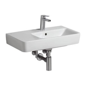 Geberit 226265000 Renova Compact Раковина с полочкой слева 65х37 см, белая