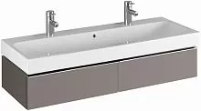 Geberit iCon 840122000 Шкафчик под раковину 1190x240x477 мм, платина, глянец, лак купить  в интернет-магазине Сквирел