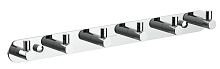 Aquatek AQ4124CR Европа Планка с 6 крючками, хром Aquatek AQ4124CR Европа Планка с 6 крючками, хром
