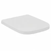 Ideal Standard T453001 i.life A Крышка-сиденье для унитаза стандарт, Euro White (евробелый)