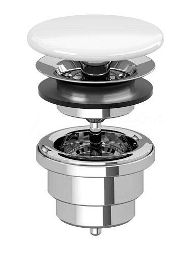 Villeroy & Boch AG Универсальные артикулы 68080001 (exp) Незапираемый сливной клапан