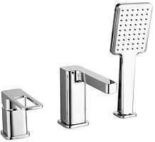 IDDIS, SLISB30i07 Slide Смеситель на борт ванны, с керамическим дивертором, глянцевый хром