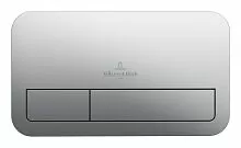 Villeroy & Boch 92249069 ViConnect Клавиша смыва двухрежимная, хром-матовый