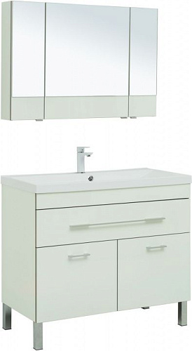 Aquanet 00287654 Верона Комплект мебели для ванной комнаты, белый купить  в интернет-магазине Сквирел