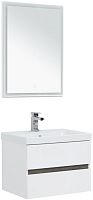 Aquanet 00258905 Беркли Комплект мебели для ванной комнаты, белый купить  в интернет-магазине Сквирел