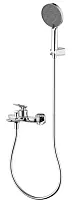 Aquame AQM6512CR Como Смеситель для ванны, с душевым набором, D120 мм, 3 режима, хром