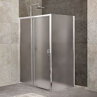 BelBagno Unique UNIQUE-AH-1-110/125-80-P-Cr Душевой уголок