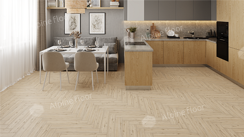 Ламинат Alpine Floor Елка Эксперт12 (Herringbone12 Pro), LF106-01B Дуб Лион 606 х 101 х 12 mm купить