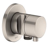 Keuco 59556051201 IXMO Переключатель на 2 потребителя, встраиваемый DN 15, никель шлифованный