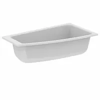 Ideal Standard T476901 i.life Ванна акриловая 160х90 см для встраиваемой установки или для монтажа с панелью, Euro White (евробелый)