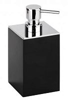 Bemeta 145609310 Gamma Дозатор для жидкого мыла 7.5 см, отдельностоящий, хром/черный Bemeta 145609310 Gamma Дозатор для жидкого мыла 7.5 см, отдельностоящий, хром/черный