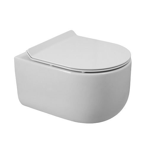 BelBagno BB084CH-TOR/BB2111SC Унитаз безободковый подвесной SOFT-TOR