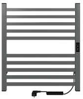 INDIGO LСLATCE60-50MGRt Attic Электрический полотенцесушитель без полочки, серый