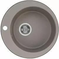 Акватон 1A711032IV250 Иверия Мойка для кухни 48 см, серый шелк