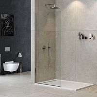 Cezares LIBERTA LIBERTA-L-1-TB-105-C-Cr Душевая перегородка