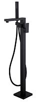 ABBER AF8215B Daheim Смеситель для ванны, напольный, черный матовый