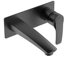 IDDIS, RAYBL00i65 Ray Встраиваемый смеситель для умывальника, черный матовый