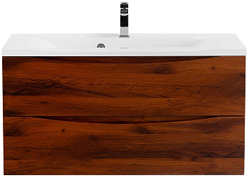 BelBagno MARINO-1000-2C-SO-RC-P База под раковину 100х45 см, подвесная, Rovere Ciliegio (дуб вишневый)