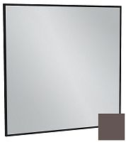 Jacob Delafon EB1425-S32 Allure & Silhouette Зеркало 80 х 80 см, рама светло-коричневый сатин купить  в интернет-магазине Сквирел