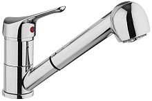 Paini 04CR568RU Pilot Смеситель для кухни, выдвижной излив, хром