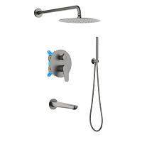 Aquatek БЕТТА AQ1173BGM Душевой комплект встраиваемый