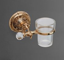 Art & Max Barocco Crystal AM-1787-Br-C стакан подвесной керамика barocco crystal бронза купить  в интернет-магазине Сквирел