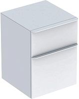 Geberit 500.357.00.1 Smyle Square Шкаф подвесной с 2 ящиками, 45х60 см, белый купить  в интернет-магазине Сквирел