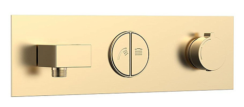 Vincea VSCV-422TBG Смеситель для душа, двухфункциональный, термостатический, золото