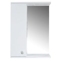 Loranto CS00047786 Моника Зеркальный шкаф, 50х70 см, белый купить  в интернет-магазине Сквирел