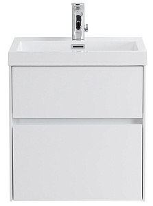 BelBagno PIETRA MINI-500AS-2C-SO-BL База под раковину 50х40 см, подвесная, Bianco Lucido (белый глянец)