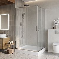 BelBagno LUCE LUCE-AH-22-110/100-C-Cr Душевой уголок