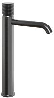 Paini 7GPZ205OLL Cox grip Смеситель для раковины, без донного клапана, высокий, черный брашированный PVD (PZ)