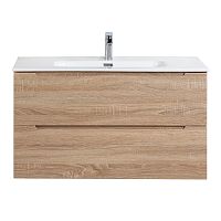 BelBagno ETNA-1000-2C-SO-WO-P База под раковину 100х45.5 см, подвесная, Rovere Bianco (белый дуб) купить  в интернет-магазине Сквирел