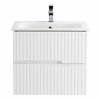 Cezares DUET-600-2C-SO-BL Duet Тумба под раковину, белый купить  в интернет-магазине Сквирел