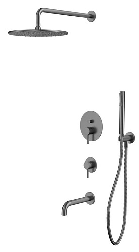 Whitecross Y gunmetal YSET07GM Смеситель скрытого монтажа