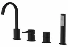 Azario AZ-QA28173PA-0307APA Delicate Смеситель для ванны, черный