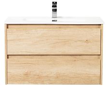 BelBagno KRAFT-800-2C-SO-RNN База под раковину 80х46 см, подвесная, Rovere Nebrasca Nature (натуральный дуб Небраска)