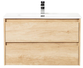 BelBagno KRAFT-800-2C-SO-RNN База под раковину 80х46 см, подвесная, Rovere Nebrasca Nature (натуральный дуб Небраска)