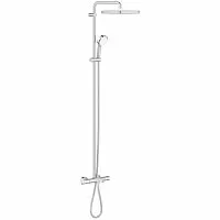 Grohe 26691000 Tempesta Cosmopolitan 250 Душевая система CUBE с термостатом, излив 169 мм, 1 режим, 9.5 л/мин