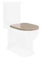 Kerama Marazzi PO.seat.01/CAM Pompei Сиденье для напольного унитаза, камео бежевый глянец